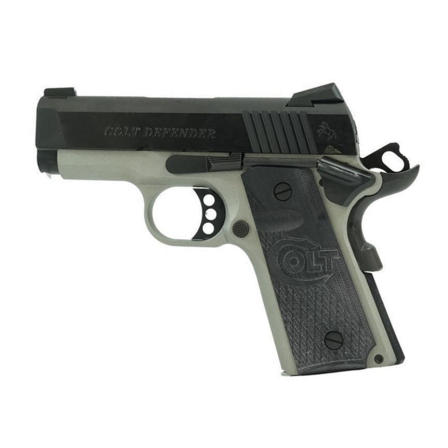 colt_defender_handgun_45_auto_7rd_magazine_3_barrel_cerakote_blued_finish_cxo7000xett_0002_Left