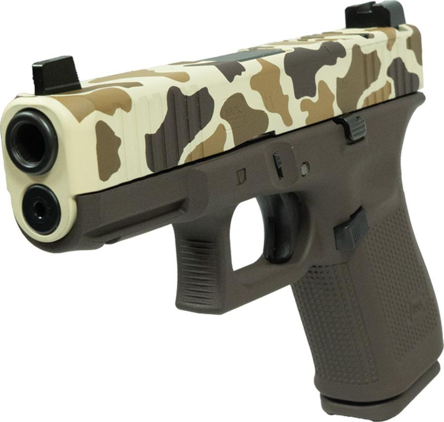 glock_v_series_model_19_duck_camo_cerakote_handgun_9mm_luger_15rd_magazines_3_4_02_barrel_black_austria_glpv1950203dkcam_angle_left